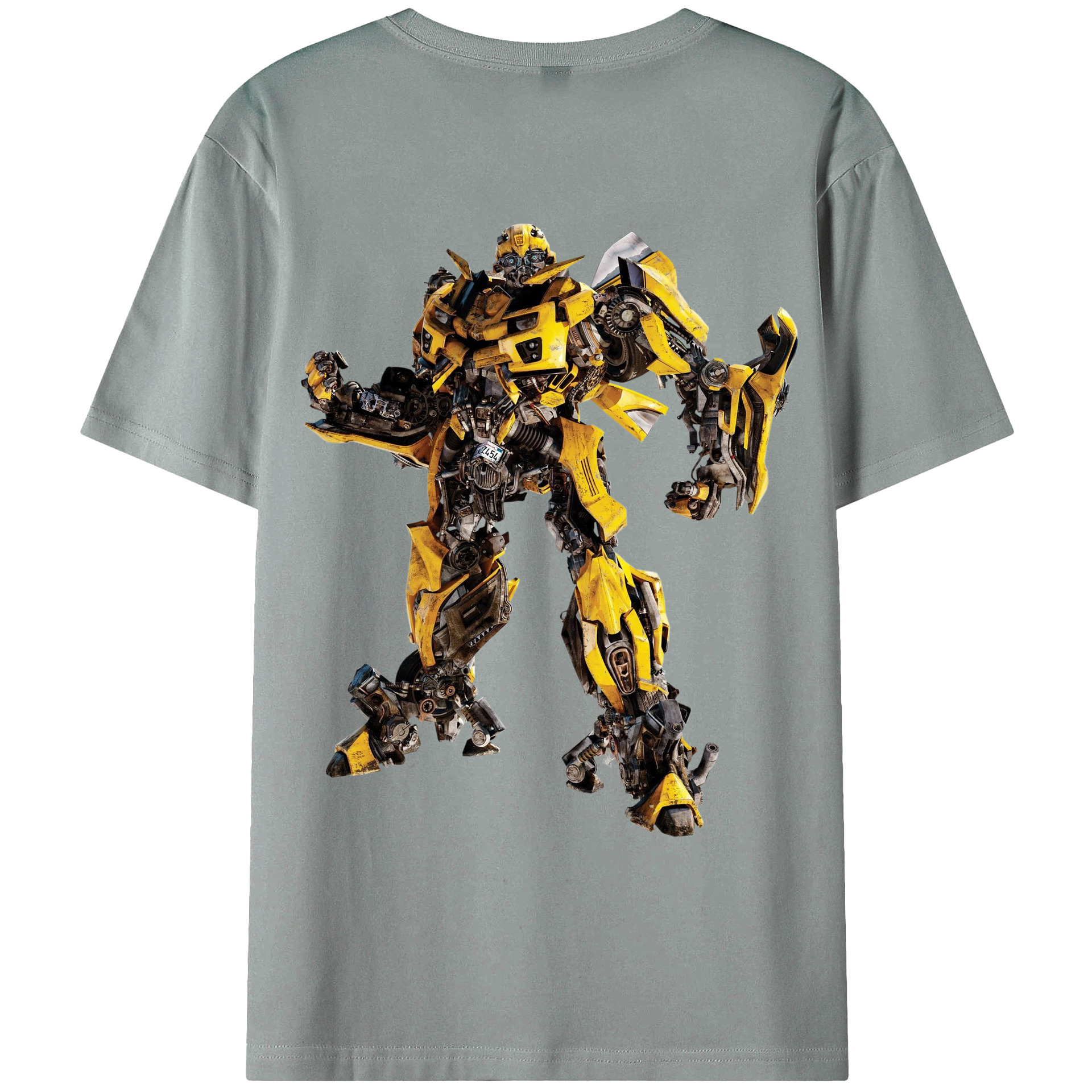 （画像用）  綿100％ メンズ半袖Tシャツ（バックプリント） 通気性